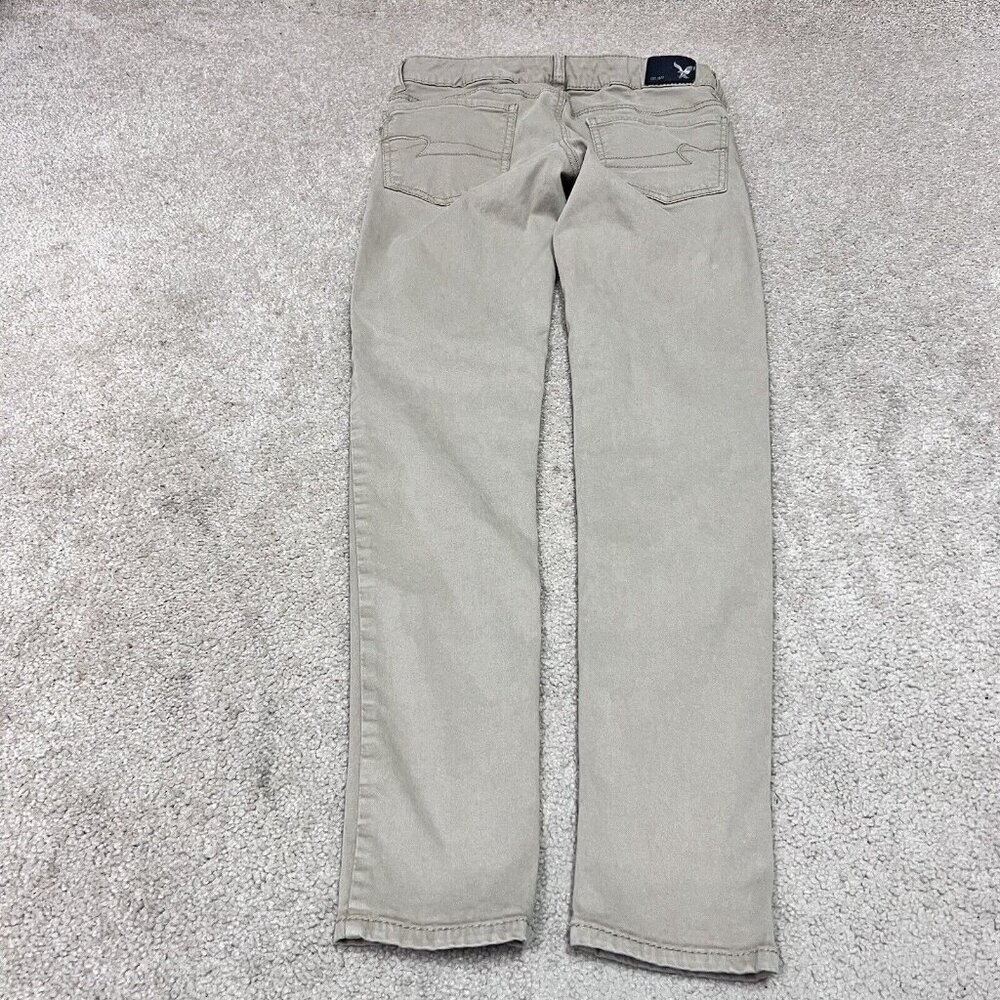 American Eagle Jegging Super Stretch Women's Tan Size 2 Pockets - Picture 9 of 12